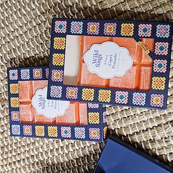 Wild sage scented wax melts capri pomelo & kiwi lime - Picture 2 of 3